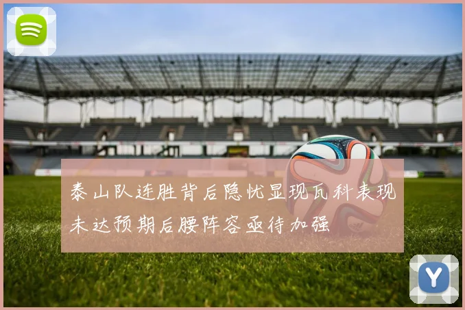泰山队连胜背后隐忧显现瓦科表现未达预期后腰阵容亟待加强